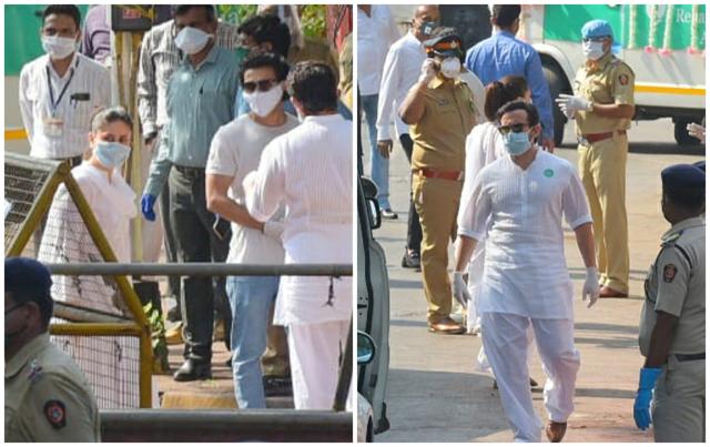 Rishi Kapoor’s Funeral: Ranbir Kapoor, Alia Bhatt, Kareena Kapoor ...