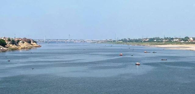 A group of boats in Yamuna near Subban Ghat (Anil Kumar Maurya/HT Photo) A group of boats in Yamuna near Subban Ghat (Anil Kumar Maurya/HT Photo)