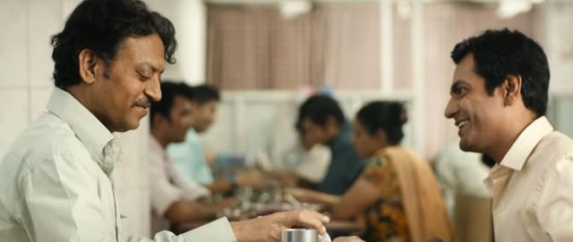 A still from the movie The Lunchbox (2013)
