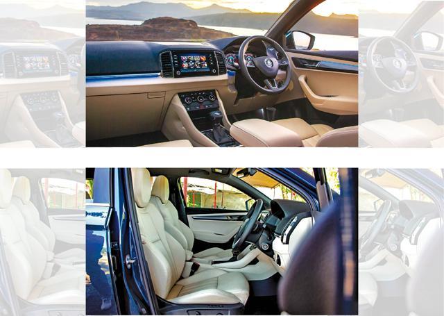 The seats are nicely sculpted and everything in the cabin is lined with premium-quality chrome The seats are nicely sculpted and everything in the cabin is lined with premium-quality chrome