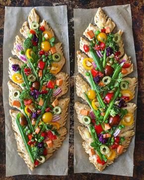 Blogger Hannah’s version of focaccia garden bread (Instagram/blondieandrye) Blogger Hannah’s version of focaccia garden bread (Instagram/blondieandrye)