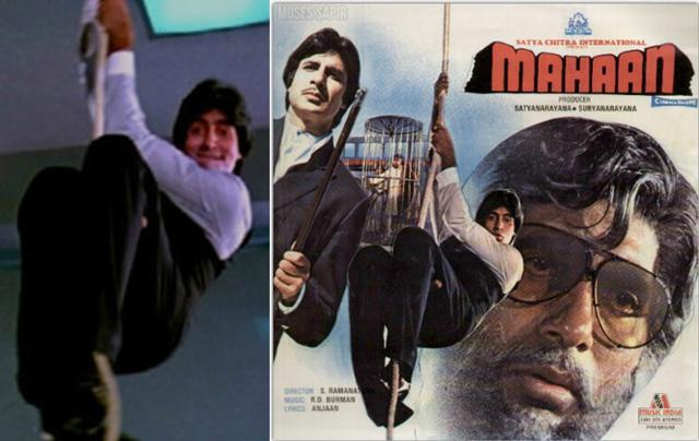 Amitabh Bachchan had suffered rope burns on sets of Mahaan. Amitabh Bachchan had suffered rope burns on sets of Mahaan.