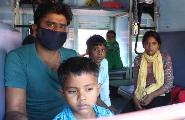 Naresh Kumar, 30, a migrant worker in Mohali, said his employer did not pay him and left him high and dry. (HT Photo) Naresh Kumar, 30, a migrant worker in Mohali, said his employer did not pay him and left him high and dry. (HT Photo)