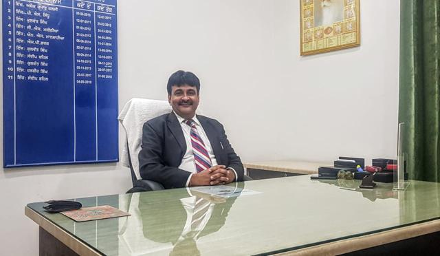 Sandeep Behl, senior environment engineer, Punjab Pollution Control Board (HT Photo) Sandeep Behl, senior environment engineer, Punjab Pollution Control Board (HT Photo)