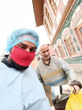 When the lockdown was imposed, Mushtaq Ahmad Rigoo, a resident of Khrew in Pulwama, saw how the only ambulance at the public health centre near his home was insufficient to cater to critical patients needing medical attention. He and his brother then decided to utilise their two vehicles to help patients reach hospitals. (HT PHOTO ) When the lockdown was imposed, Mushtaq Ahmad Rigoo, a resident of Khrew in Pulwama, saw how the only ambulance at the public health centre near his home was insufficient to cater to critical patients needing medical attention. He and his brother then decided to utilise their two vehicles to help patients reach hospitals. (HT PHOTO )