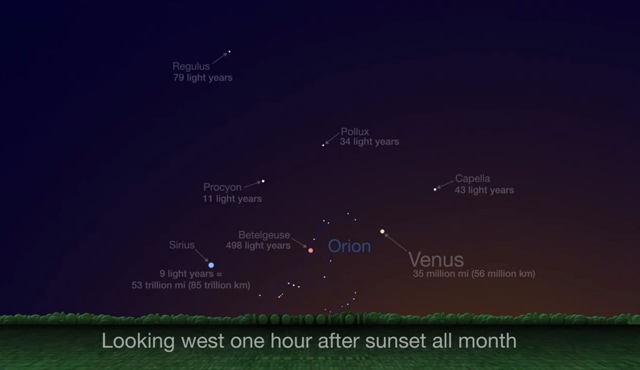 Several bright stars in the May early evening sky are a couple, to a few dozen, light years away, says NASA. (Photo Credit: NASA / JPL-Caltech)