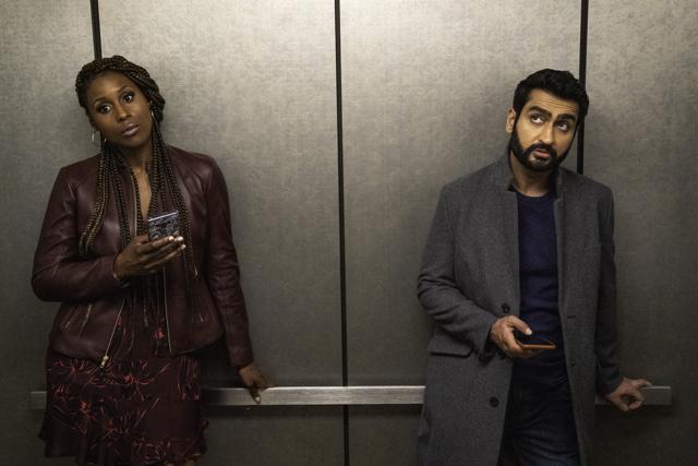 Issa Rae as Leilani, Kumail Nanjiana as Jibran of The Lovebirds from Netflix. (Skip Bolen/NETFLIX) Issa Rae as Leilani, Kumail Nanjiana as Jibran of The Lovebirds from Netflix. (Skip Bolen/NETFLIX)