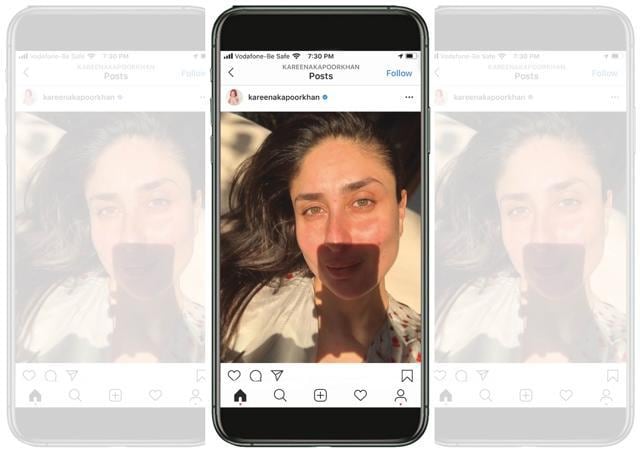 Kareena Kapoor Khan’s Instagram post captioned “Because eye-shadow is too mainstream!” garnered 625k likesww Kareena Kapoor Khan’s Instagram post captioned “Because eye-shadow is too mainstream!” garnered 625k likesww