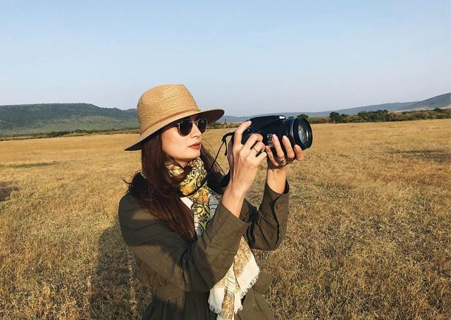 Dia Mirza enjoyed sightings of wild life in Masai Mara