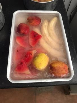 Frozen fruit ‘candies’ with bananas and seasonal fruits have been introduced for bears this year to enrich their dietary experience during summer. (HT PHOTO) Frozen fruit ‘candies’ with bananas and seasonal fruits have been introduced for bears this year to enrich their dietary experience during summer. (HT PHOTO)