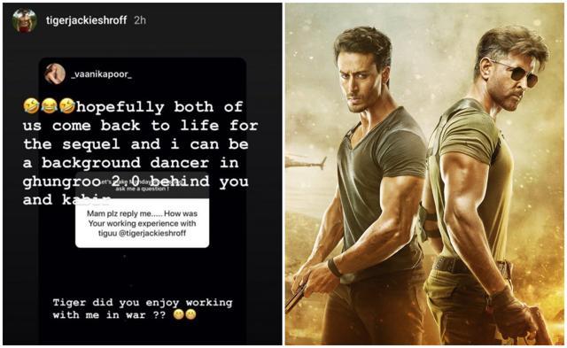 Tiger Shroff and Vaani Kapoor’s characters are killed in War. Tiger Shroff and Vaani Kapoor’s characters are killed in War.