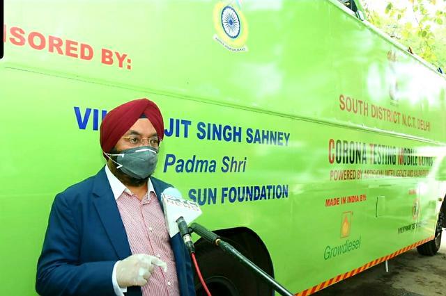 “We need to adopt swift and innovative means to conduct as many tests as possible to save people from this deadly virus,” says Vikramjit Sahney. “We need to adopt swift and innovative means to conduct as many tests as possible to save people from this deadly virus,” says Vikramjit Sahney.