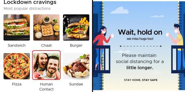 When a user taps on the human contact option, they get an advisory note. (Twitter)