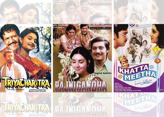 Some of the popular films made by Basu Chatterjee include Some of the popular films made by Basu Chatterjee include