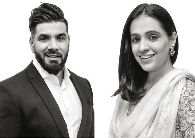 Ahsan Ali Qureshi and Ishita Yashvi of Cross-Border Kitchens, a cloud kitchen service that does home delivery Ahsan Ali Qureshi and Ishita Yashvi of Cross-Border Kitchens, a cloud kitchen service that does home delivery