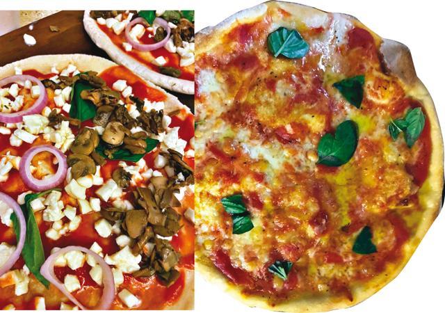 Ritu Dalmia home delivers half-cooked pizza base with the toppings Ritu Dalmia home delivers half-cooked pizza base with the toppings