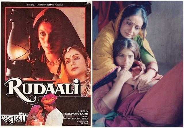 Dimple Kapadia in a deglamourised avatar in Rudaali. Dimple Kapadia in a deglamourised avatar in Rudaali.