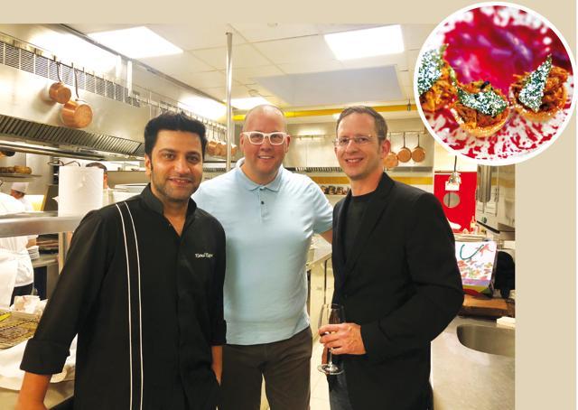 Cooking with chefs in a resort in French Riviera inspired Kunal Kapur to introduce Kerala spiced duck tarts (inset) Cooking with chefs in a resort in French Riviera inspired Kunal Kapur to introduce Kerala spiced duck tarts (inset)