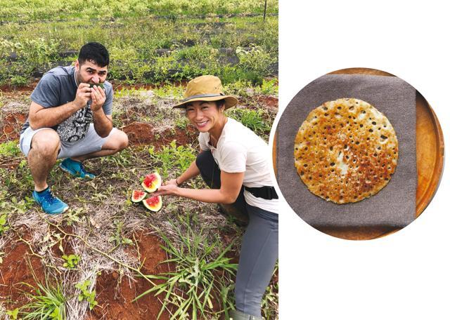 Prateek Sadhu’s trip to Byron Bay, Australia, resulted in a taco-inspired (inset) rice pancake with a Kashmiri twist Prateek Sadhu’s trip to Byron Bay, Australia, resulted in a taco-inspired (inset) rice pancake with a Kashmiri twist