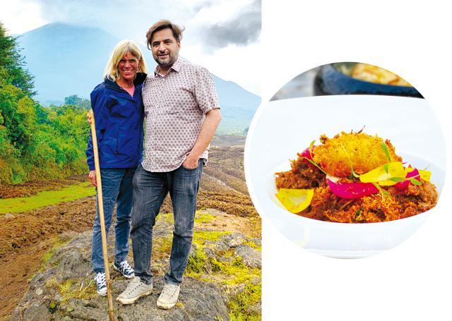 Trekking Rwanda reminded chef Suvir Saran of Kerala and sowed the germ of the idea for a (inset) mutton ghee roast Trekking Rwanda reminded chef Suvir Saran of Kerala and sowed the germ of the idea for a (inset) mutton ghee roast