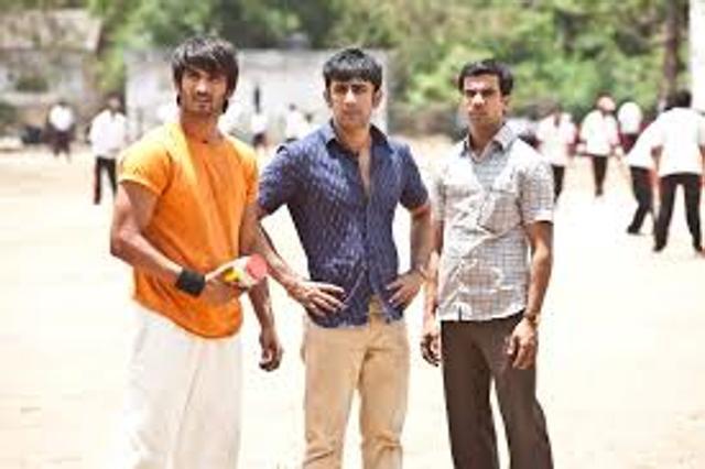 Sushant Singh Rajput, Amit Sadh and Rajkummar Rao in Kai Po Che. Sushant Singh Rajput, Amit Sadh and Rajkummar Rao in Kai Po Che.