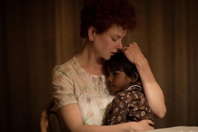 Sunny Pawar and Nicole Kidman in Lion Sunny Pawar and Nicole Kidman in Lion