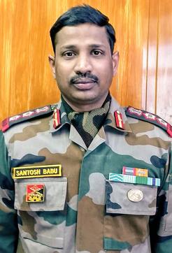 Col Santosh Babu confronted his Chinese counterparts and asked them to follow the agreed June 6 disengagement rules Col Santosh Babu confronted his Chinese counterparts and asked them to follow the agreed June 6 disengagement rules