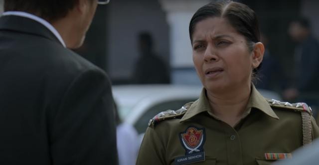 Mita Vashisht in a still from Your Honor. Mita Vashisht in a still from Your Honor.