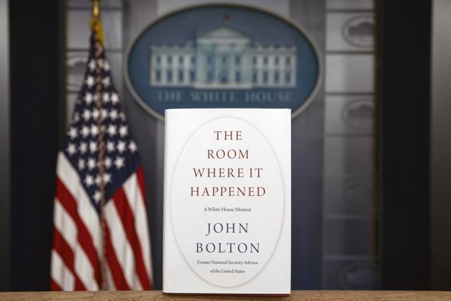 A copy of "The Room Where It Happened," by former national security adviser John Bolton, is photographed at the White House. (AP/PTI) A copy of "The Room Where It Happened," by former national security adviser John Bolton, is photographed at the White House. (AP/PTI)