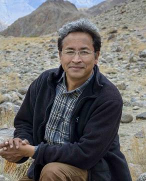 Most of the innovation that we see around us these days does not take local factors and India-specific solutions into consideration, says Wangchuk. (HT PHOTO )