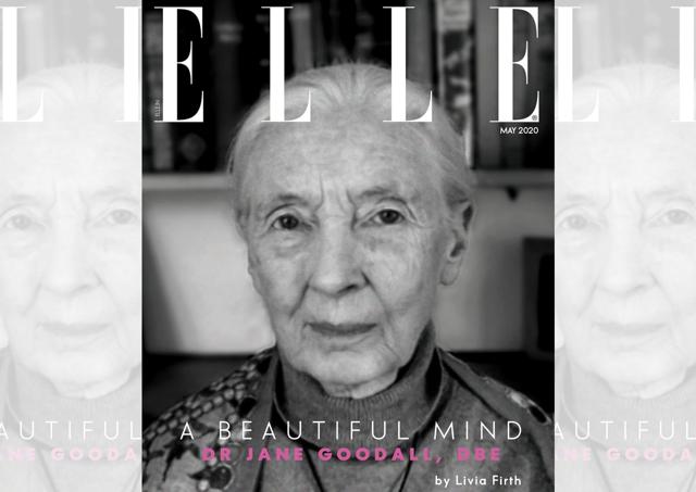 In May, Elle India had Dr Jane Goodall DBE, founder of the Jane Goodall Institute and UN Messenger of Peace, on the cover In May, Elle India had Dr Jane Goodall DBE, founder of the Jane Goodall Institute and UN Messenger of Peace, on the cover