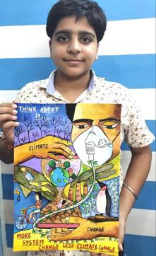 Students took part in various online activities yoga, meditation, sports, poster making and music. Students took part in various online activities yoga, meditation, sports, poster making and music.