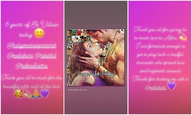 Shraddha posted several fan-made pics and video clips as well. Shraddha posted several fan-made pics and video clips as well.