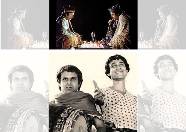 Satyajit Ray’s film Shatranj Ke Khilari won the National Award and he made his grandfather’s fantasy adventure (above) Goopy Gyne Bagha Byne into a film Satyajit Ray’s film Shatranj Ke Khilari won the National Award and he made his grandfather’s fantasy adventure (above) Goopy Gyne Bagha Byne into a film