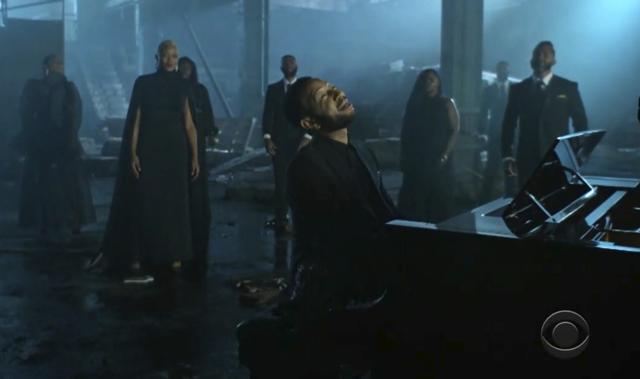 In this video grab issued Sunday, June 28, 2020, by BET, John Legend performs during the BET Awards. (AP) In this video grab issued Sunday, June 28, 2020, by BET, John Legend performs during the BET Awards. (AP)