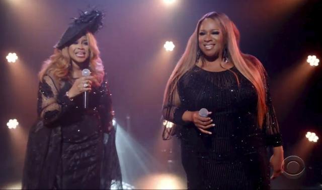 In this video grab issued Sunday, June 28, 2020, by BET, Karen Clark Sheard, left, and Kierra Sheard perform during the BET Awards. (AP) In this video grab issued Sunday, June 28, 2020, by BET, Karen Clark Sheard, left, and Kierra Sheard perform during the BET Awards. (AP)
