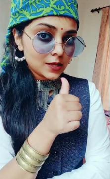 For nursing student Shiwani Thakur, TikTok, was a way of showcasing the Himachali culture (PHOTO: Facebook) For nursing student Shiwani Thakur, TikTok, was a way of showcasing the Himachali culture (PHOTO: Facebook)