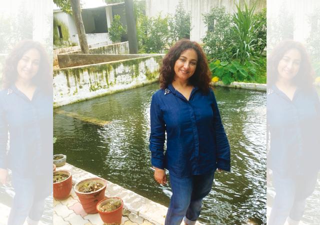 Divya enjoyed the crisp, fresh air of the beautiful countryside of Punjab Divya enjoyed the crisp, fresh air of the beautiful countryside of Punjab