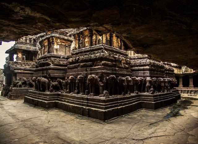 Ellora Caves, Aurangabad (Pixabay ) Ellora Caves, Aurangabad (Pixabay )