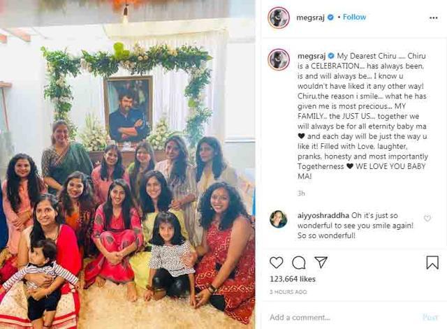 Chiranjeevi Sarja S Wife Meghna Pens Note On Late Actor Promises To Celebrate Him Together We Will Always Be For All Eternity Hindustan Times Rita ganguly's concert tour to us and uk. chiranjeevi sarja s wife meghna pens