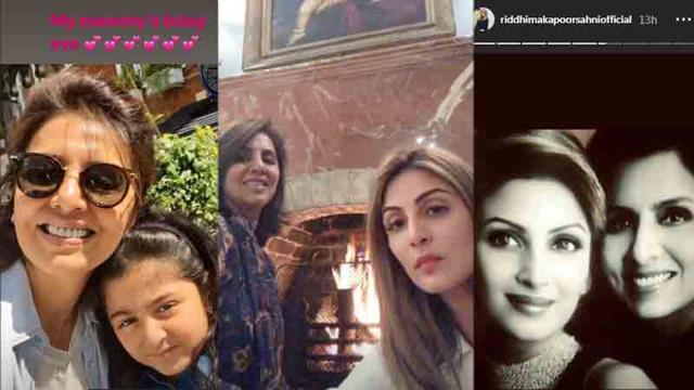 Riddhima Kapoor shared quite a few throwback pictures of mother Neetu ahead of her birthday. Riddhima Kapoor shared quite a few throwback pictures of mother Neetu ahead of her birthday.