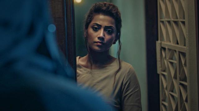 Anindita Bose manages to impress as Neha. Anindita Bose manages to impress as Neha.
