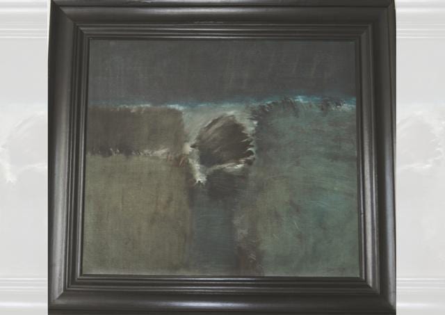 Rajendra Dhawan’s untitled painting Rajendra Dhawan’s untitled painting