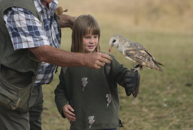 A child interacts with a bird at the bird sanctuary, Kuimba Shiri, near Harare, Zimbabwe, Wednesday, June, 17, 2020. (AP) A child interacts with a bird at the bird sanctuary, Kuimba Shiri, near Harare, Zimbabwe, Wednesday, June, 17, 2020. (AP)