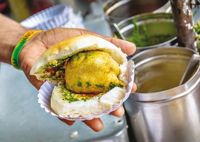 The vada-pav is essentially a Maharashtrian hamburger (Shutterstock)