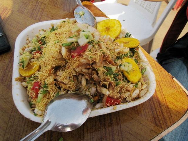 Bhelpuri is a very popular street snack. Bhelpuri is a very popular street snack.