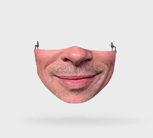 Think you can pull off Brad Pitt from the eyes down? AmMask has you covered. Think you can pull off Brad Pitt from the eyes down? AmMask has you covered.