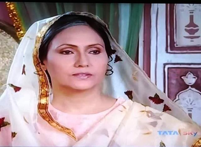 Neeta Mohindra playing Rani Sada Kaur in a tele serial. (HT Photo) Neeta Mohindra playing Rani Sada Kaur in a tele serial. (HT Photo)
