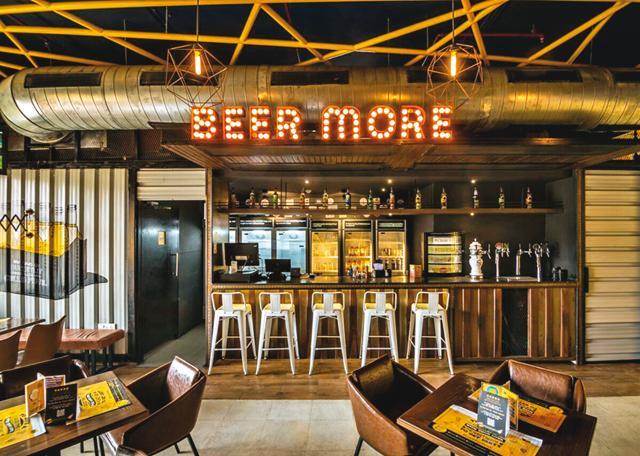 The owner of The Beer Café approached all liquor companies to seek their cooperation The owner of The Beer Café approached all liquor companies to seek their cooperation