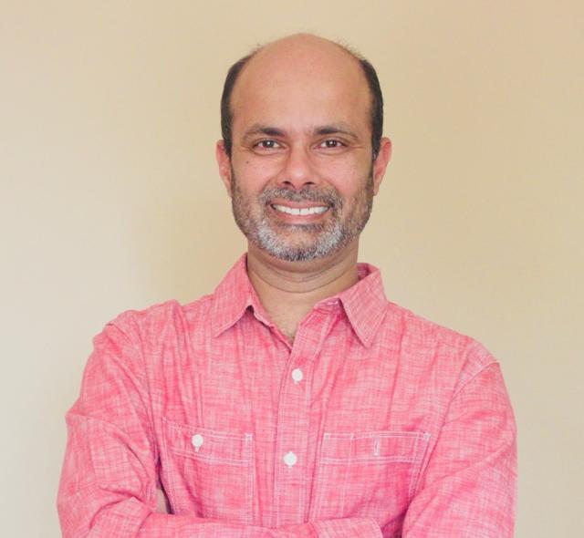 Author Guruprasad Keginale (Courtesy Simon &amp; Schuster)